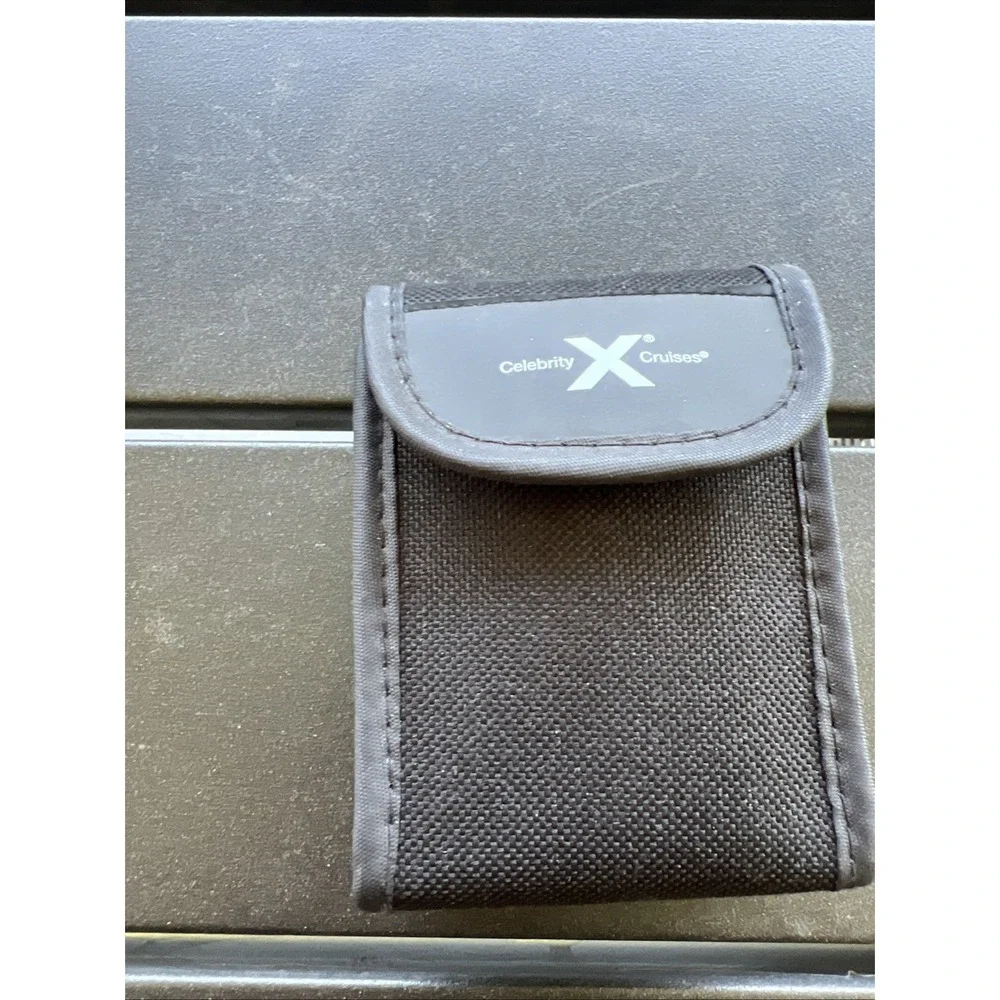 Celebrity Cruises Compact Binoculars 8x21 Folding Pocket Travel Optics W/ Case